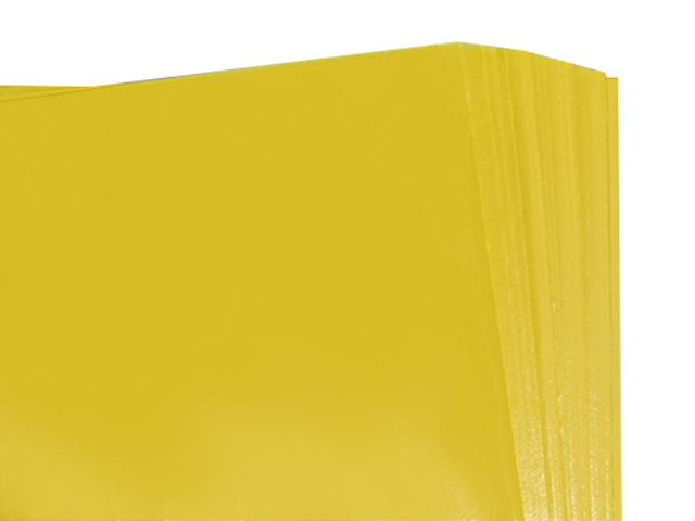 2000 Sheets of Yellow Acid Free Tissue Paper 500mm x 750mm ,18gsm